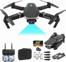 DRON E88 con Cámara HD – Plegable, Liviano y Fácil de Usar