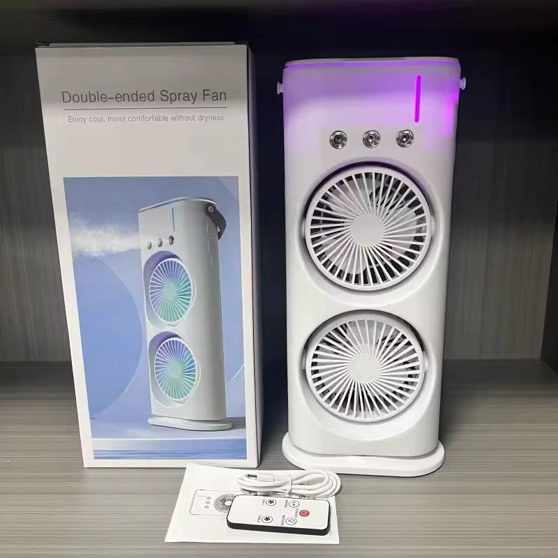 Ventilador Aire Acondicionado Doble