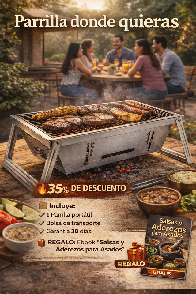 PARRILLA PORTATIL